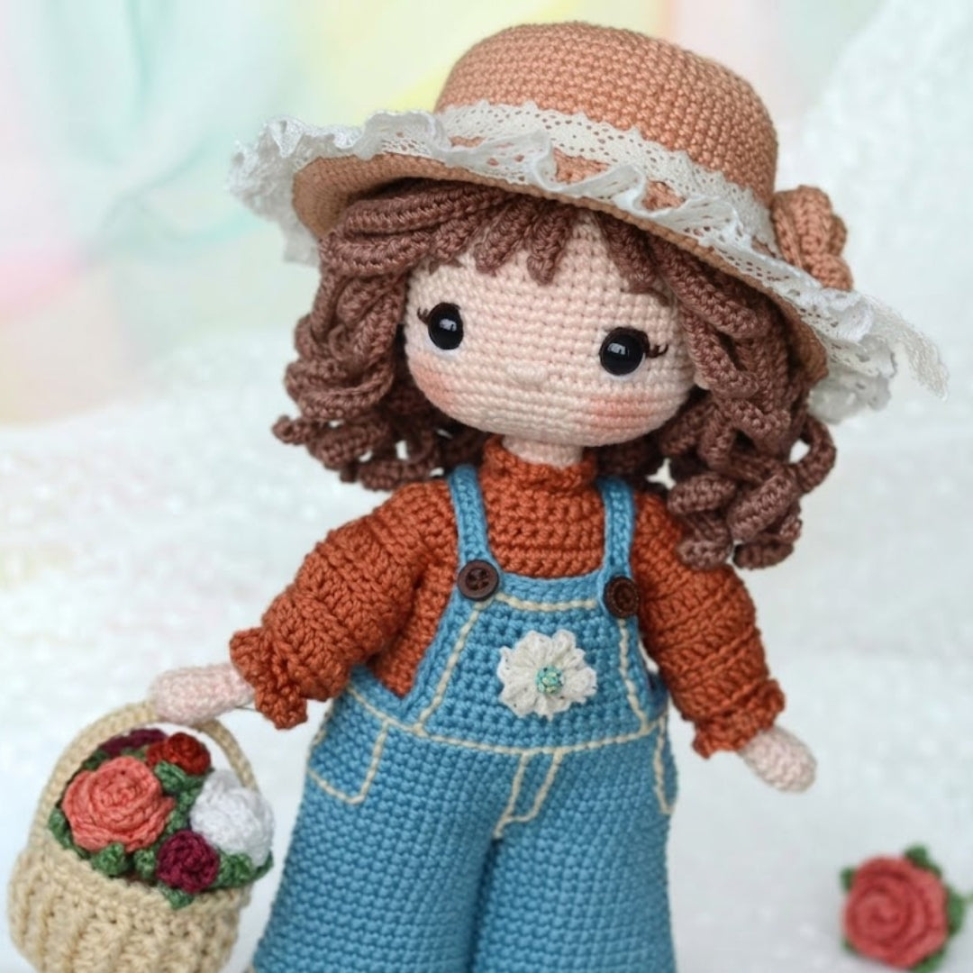 Petite Sweetheart Yarn Doll Crochet Pattern
