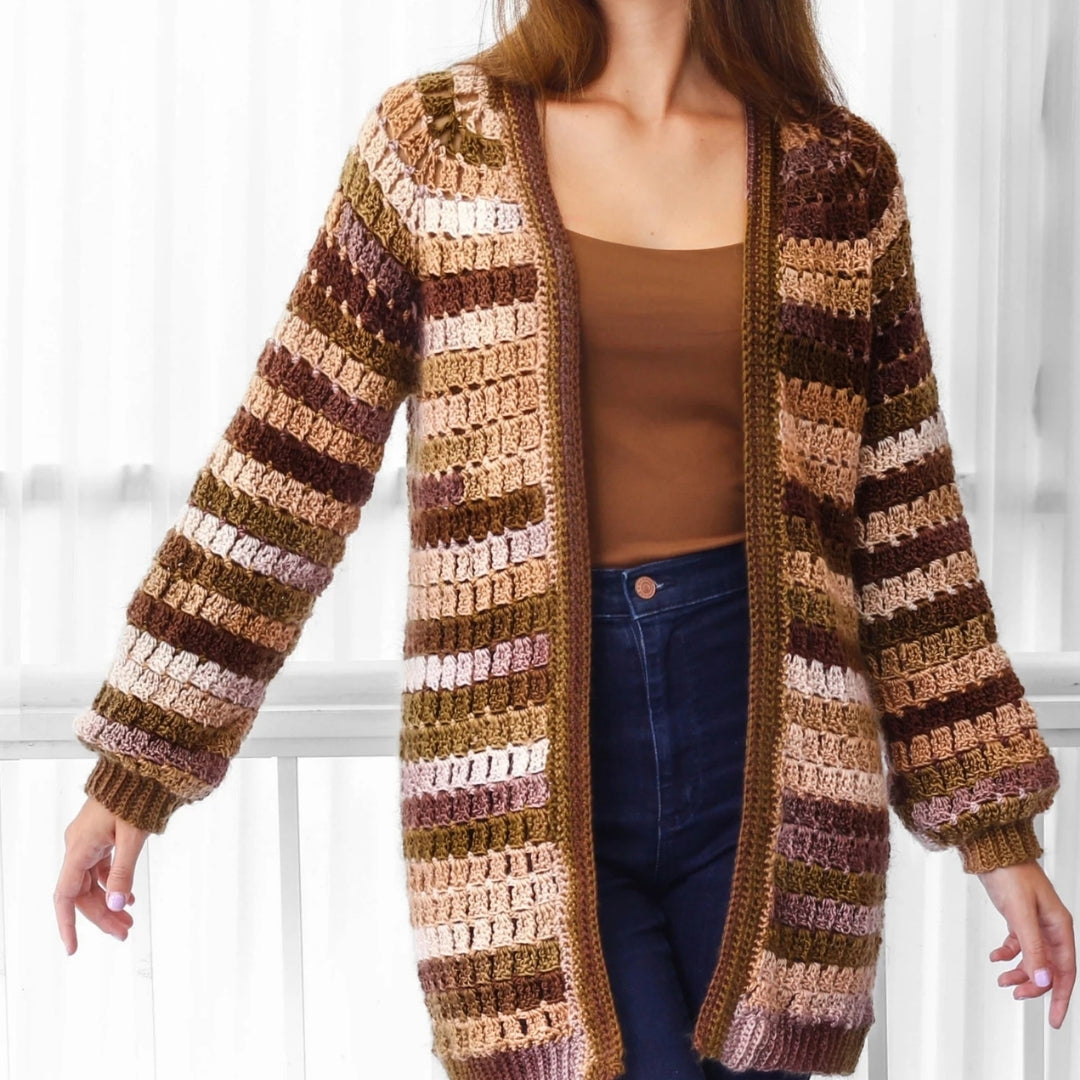 Luna Breeze Cardigan Crochet Pattern
