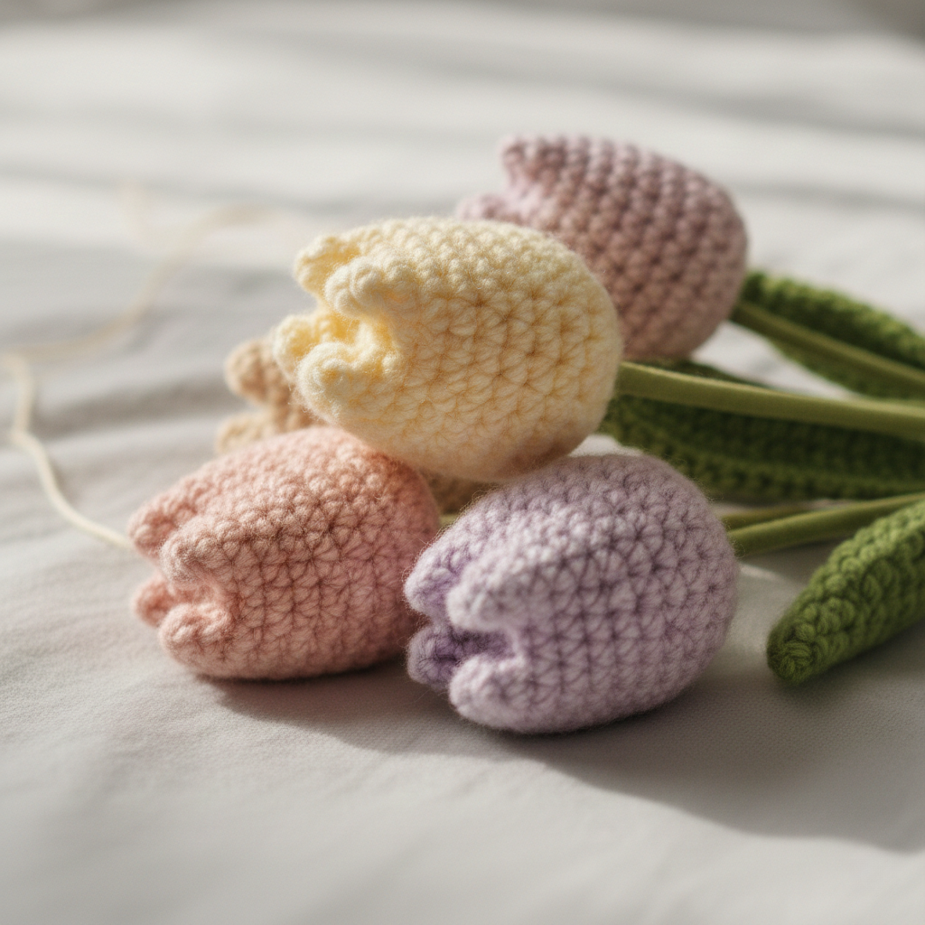 Mother’s Day Tulip Bouquet Crochet Pattern