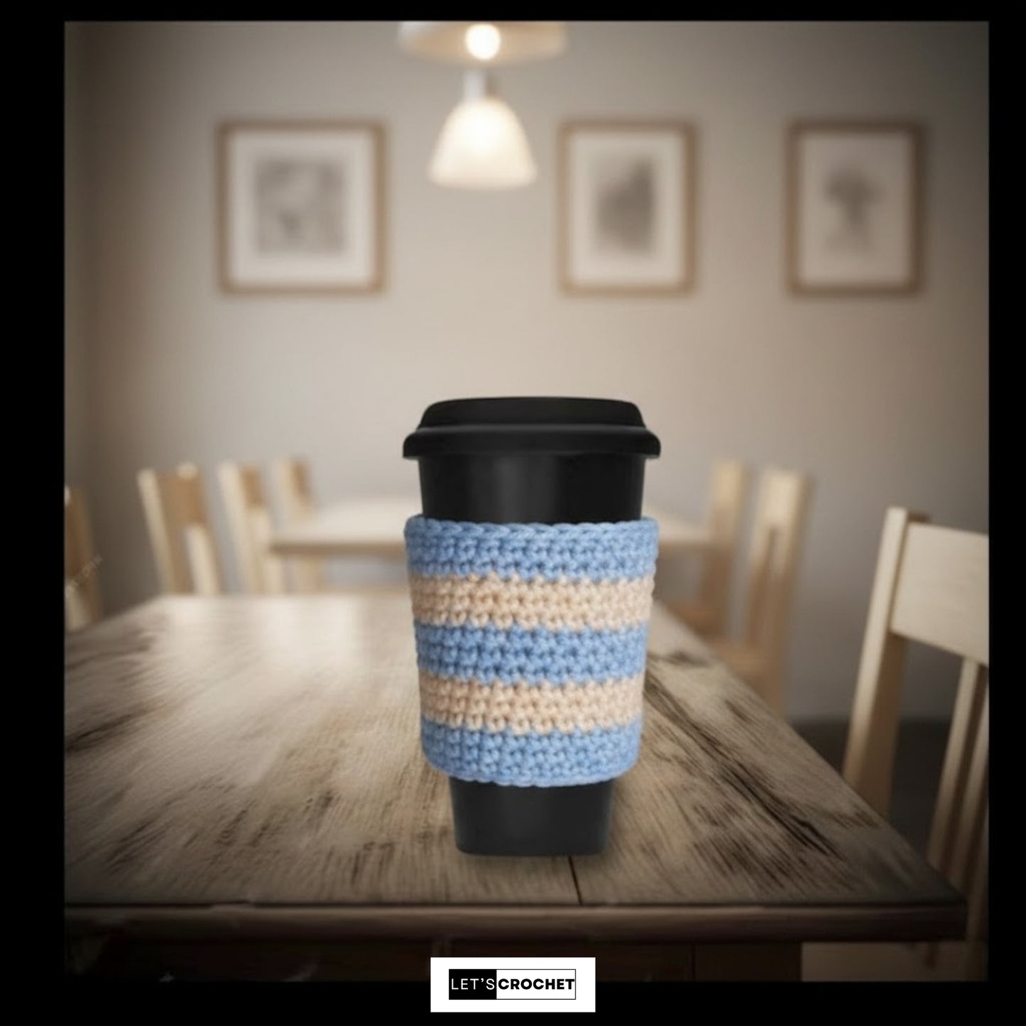 Whimsical Wizard Cup Cozy Crochet Pattern