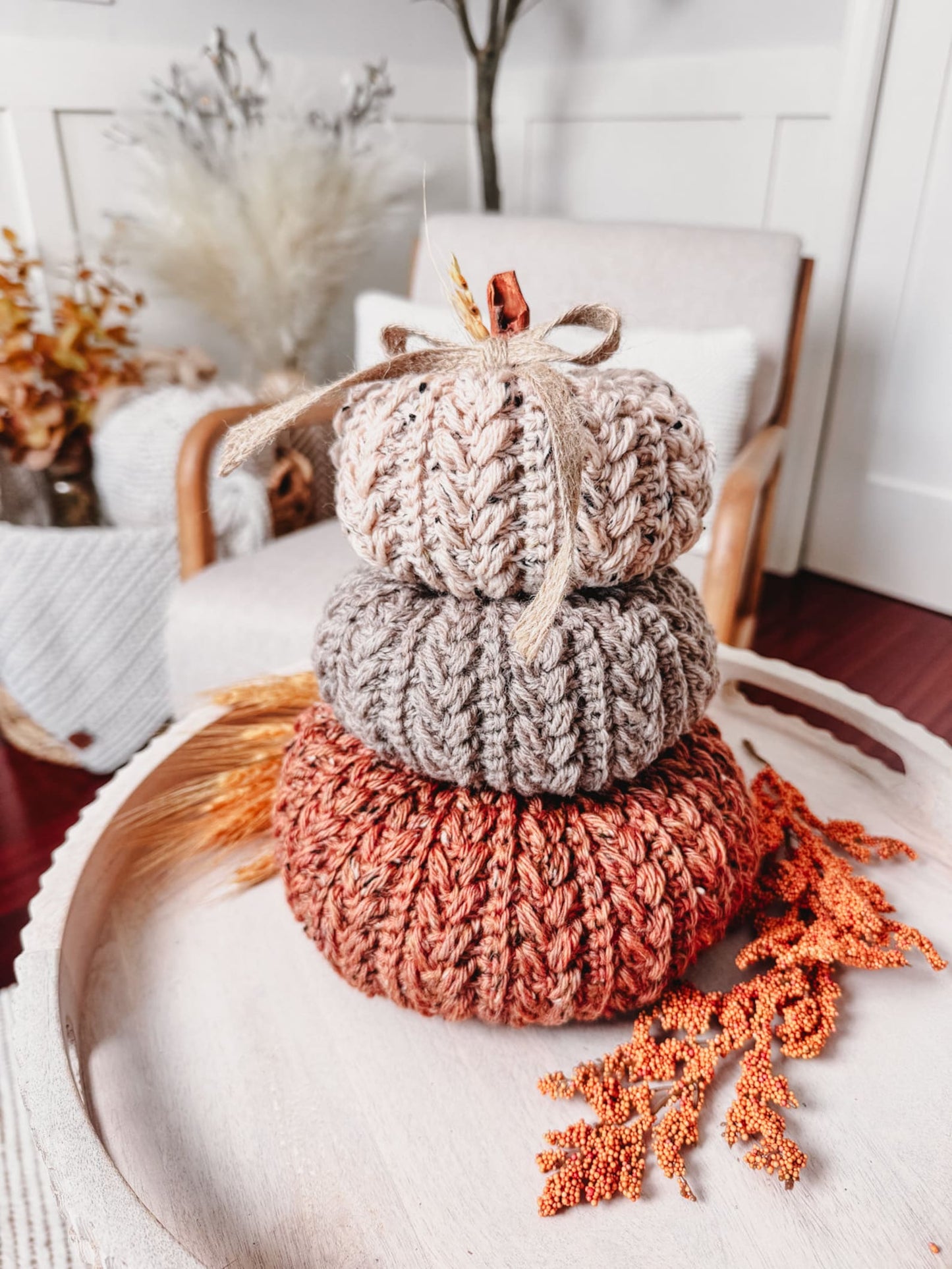 Trio Pattern - Pumpkin Spice Crochet