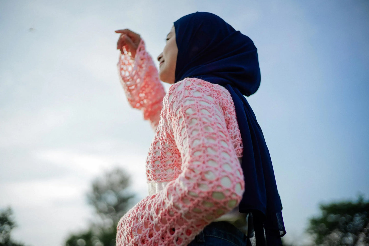 Flowing Sleeve Feminine Top Crochet Pattern