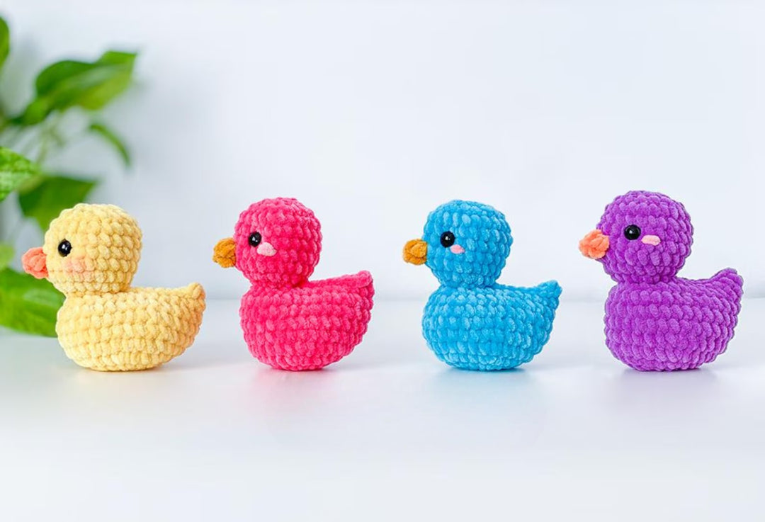 Cheerful No-Sew Rubber Ducky Crochet Pattern