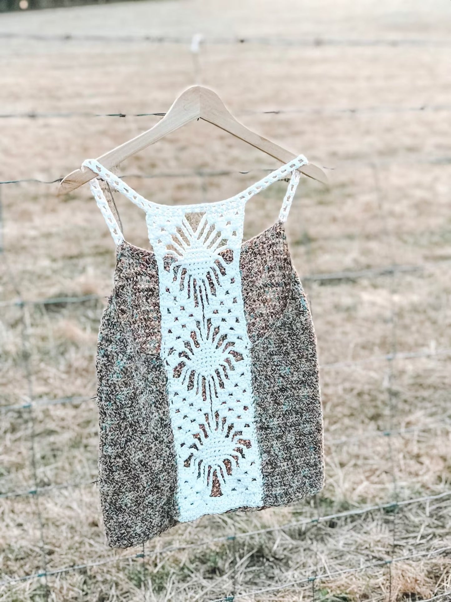 Trendy Back Halter Top Crochet Pattern