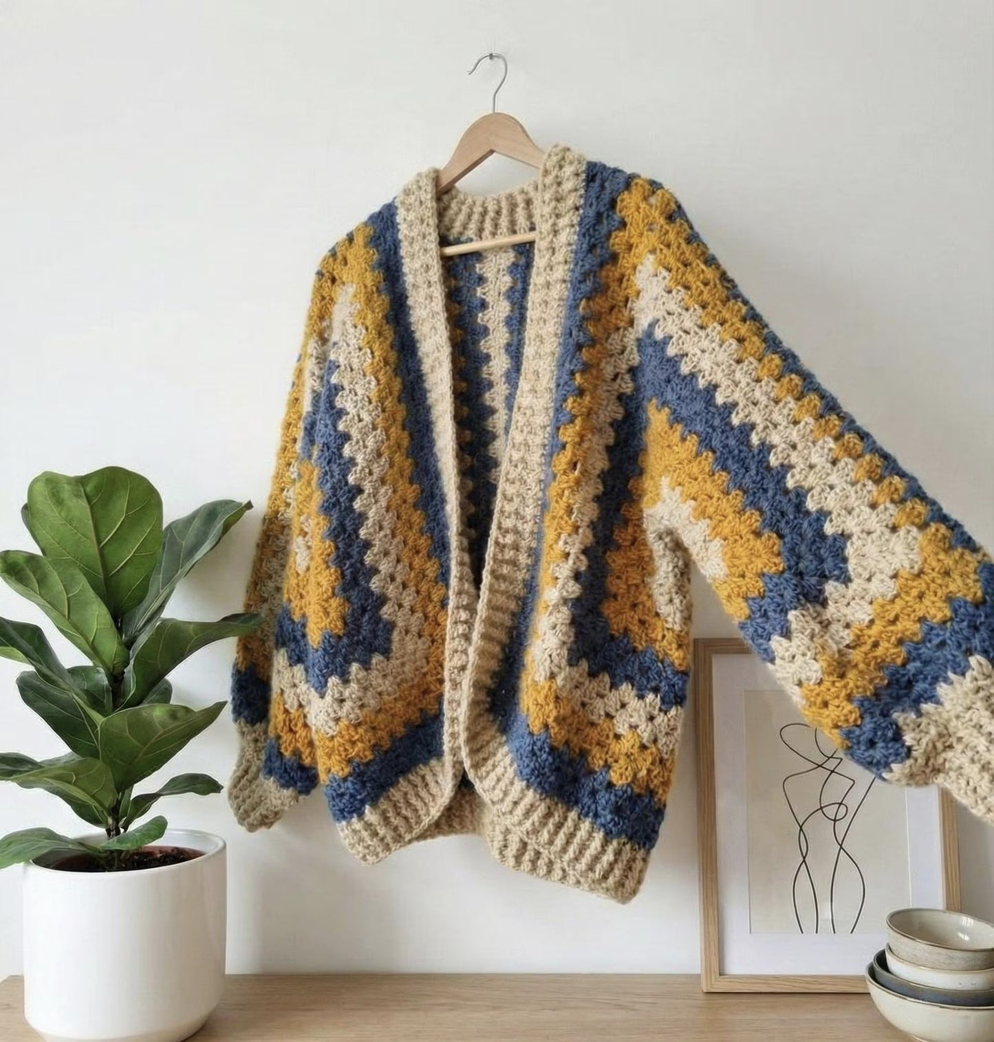 Beginner-Friendly Geometric Layer Crochet Pattern