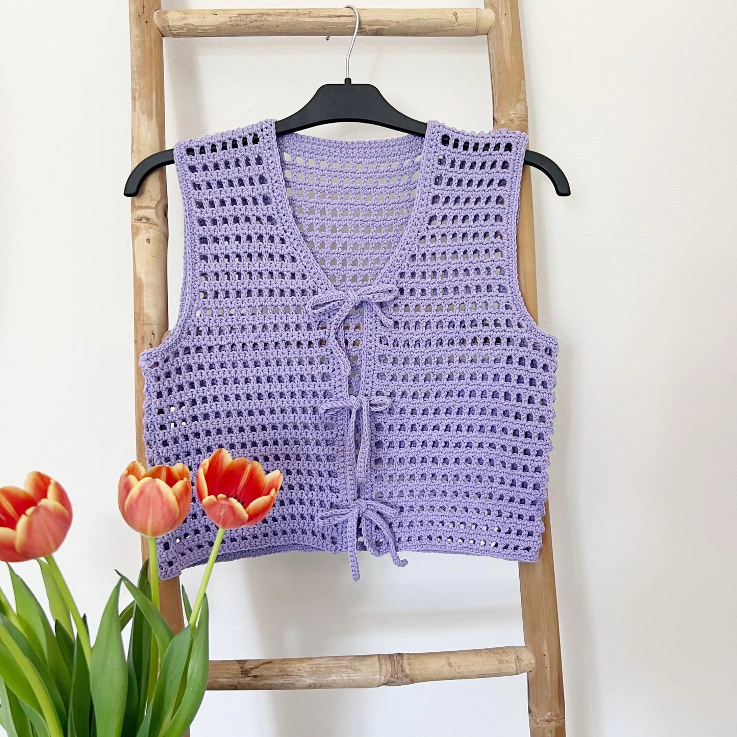 Knotted Summer Blouse Crochet Pattern