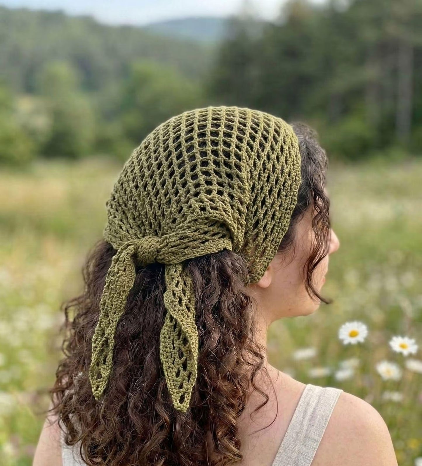 Seaside Outfit Bandana Crochet Pattern