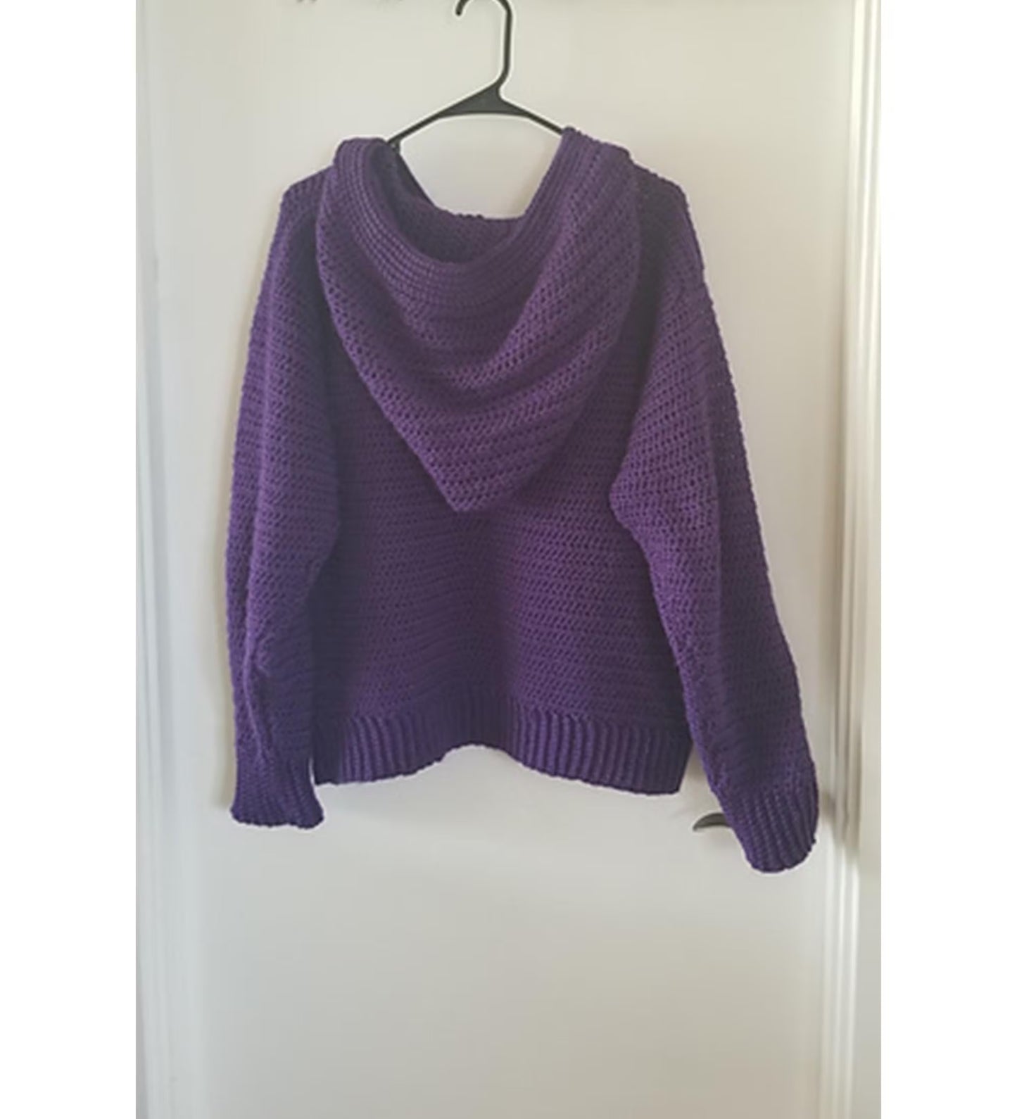 Relaxed Hooded Pullover Crochet Pattern