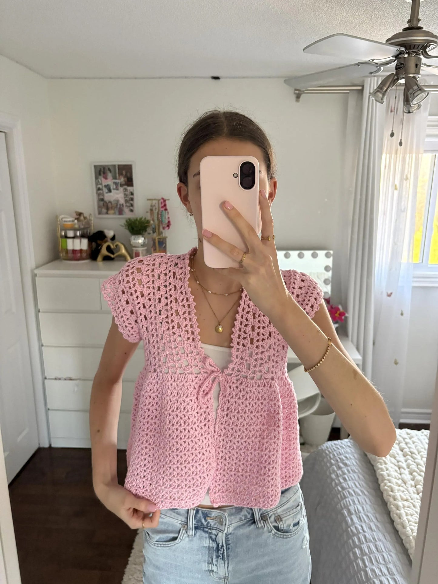 Short Sleeve Summer Cardigan Crochet Pattern