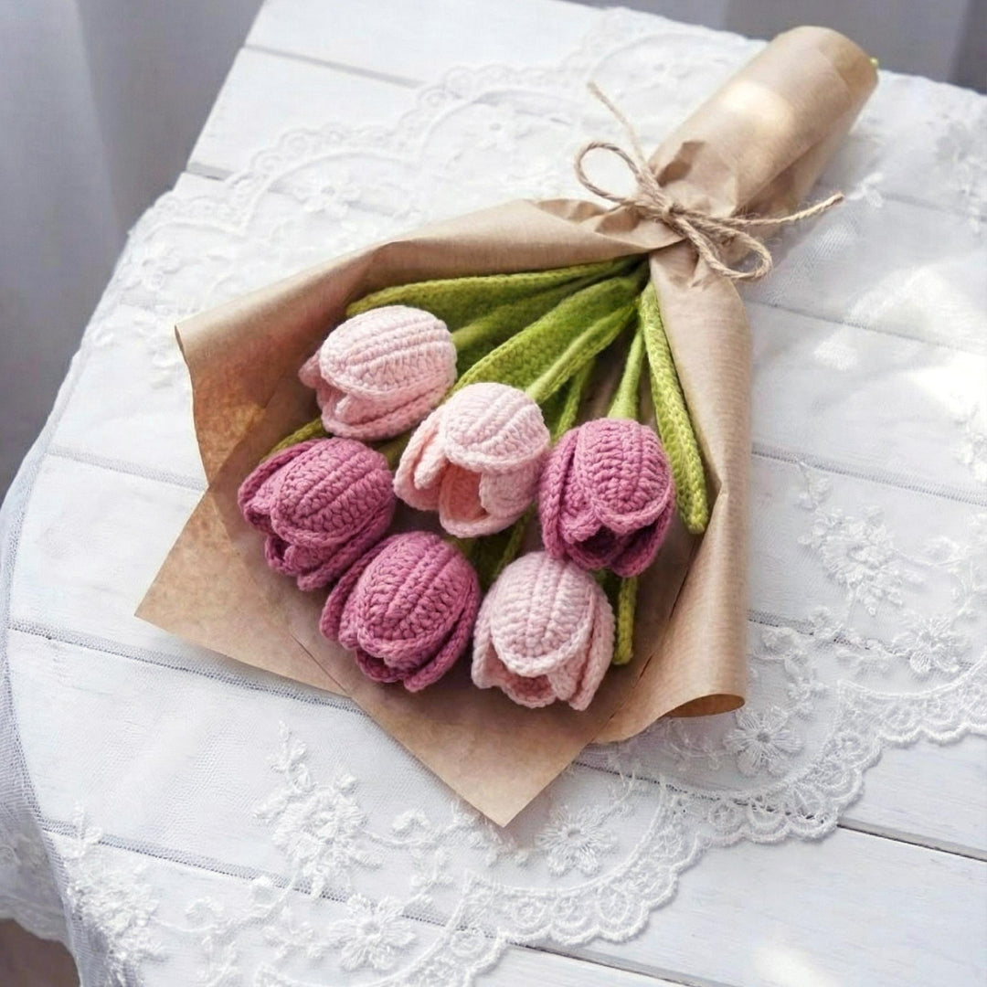 Lovely Tulips Decor Crochet Pattern