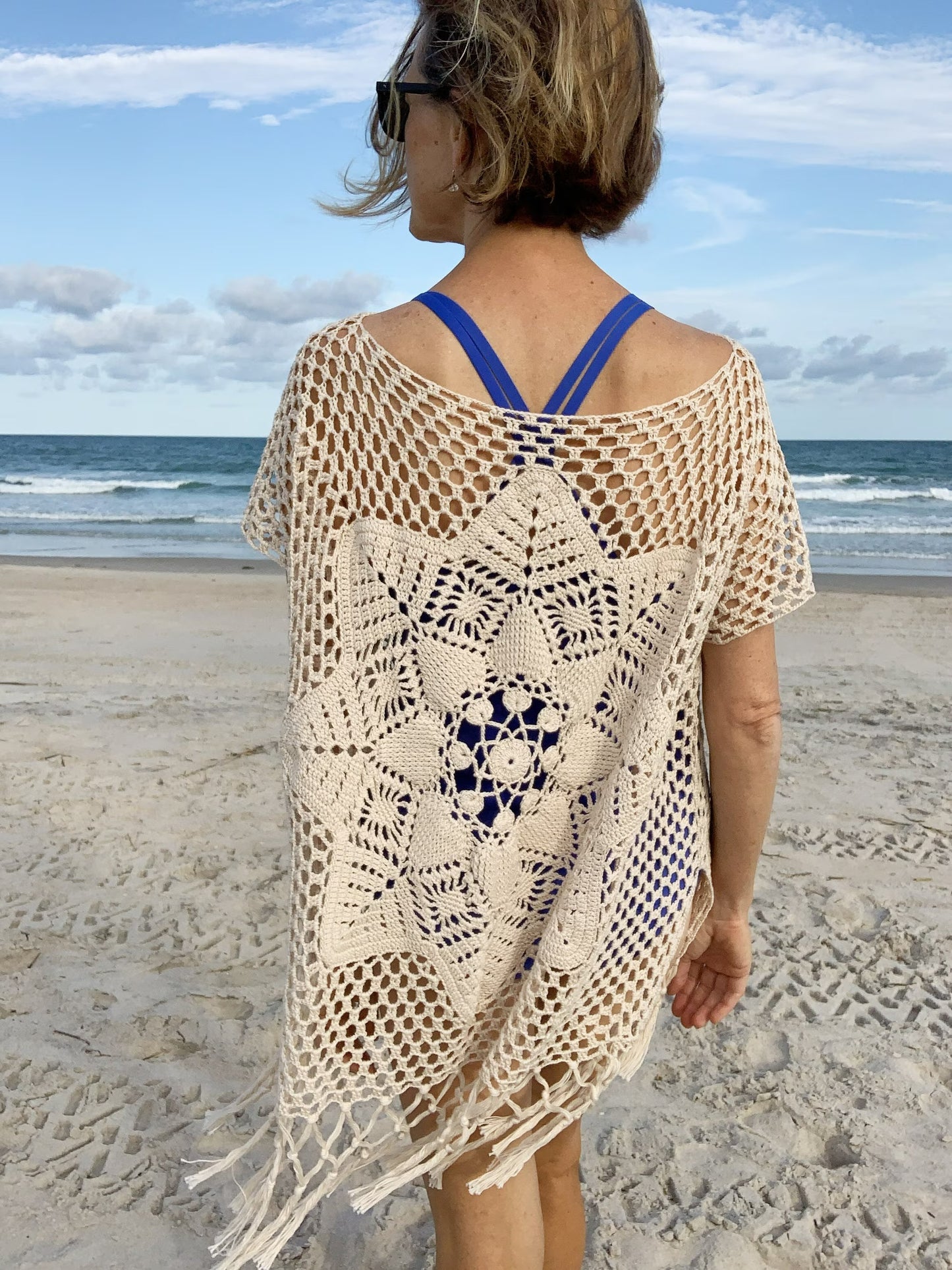 Fiona Lacey Summer Cover Up Dress Crochet Pattern