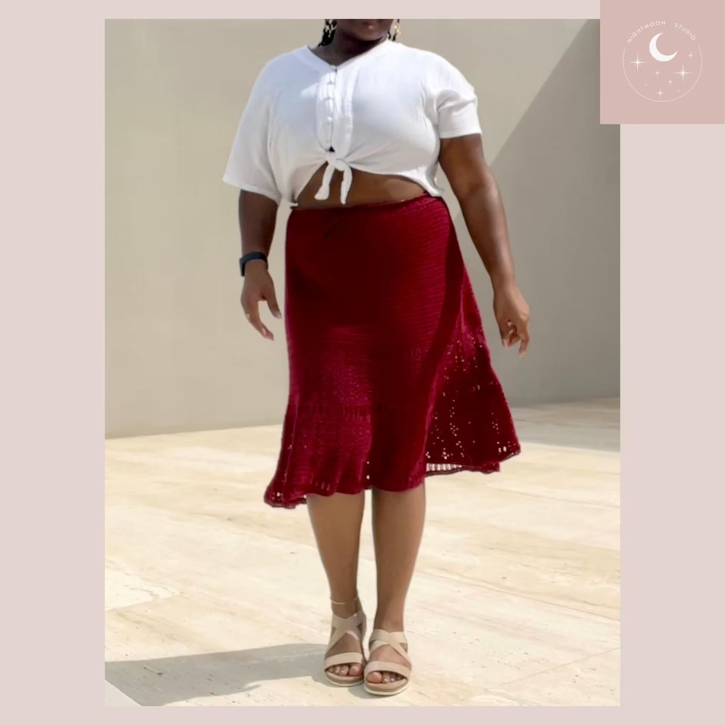 Classic Trendy Made-to-measure Skirt Crochet Pattern