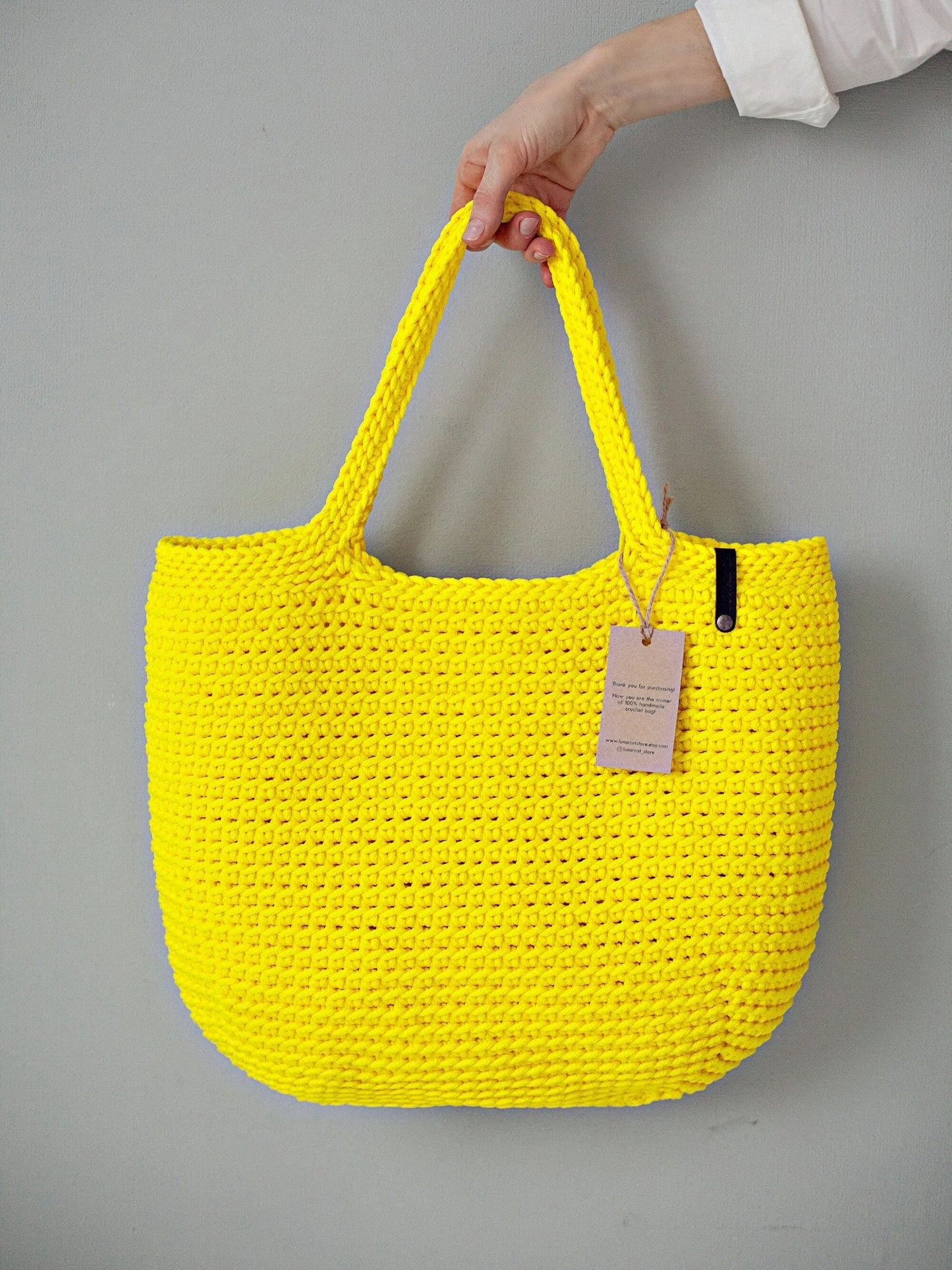 Spacious Woven Carryall Crochet Pattern