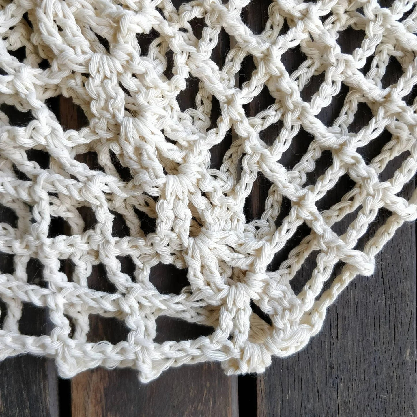 Halter String Loose Mesh Bag Crochet Pattern