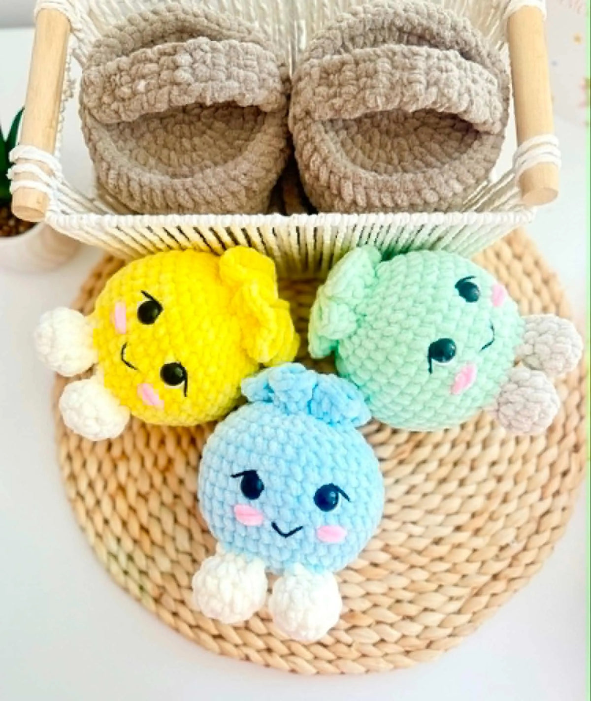 Dimple No-Sew Steamer Dumpling Crochet Pattern