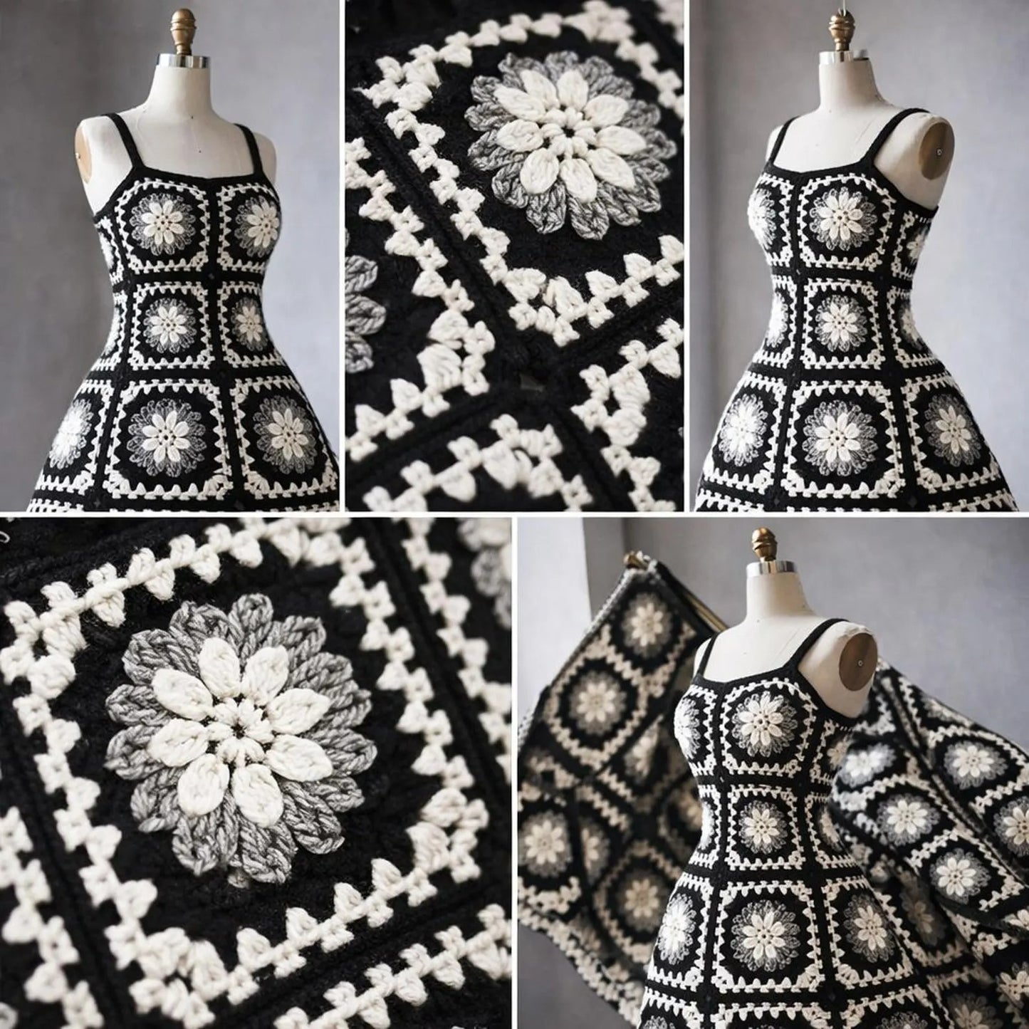 Elegant Fitted Everyday Dress Crochet Pattern
