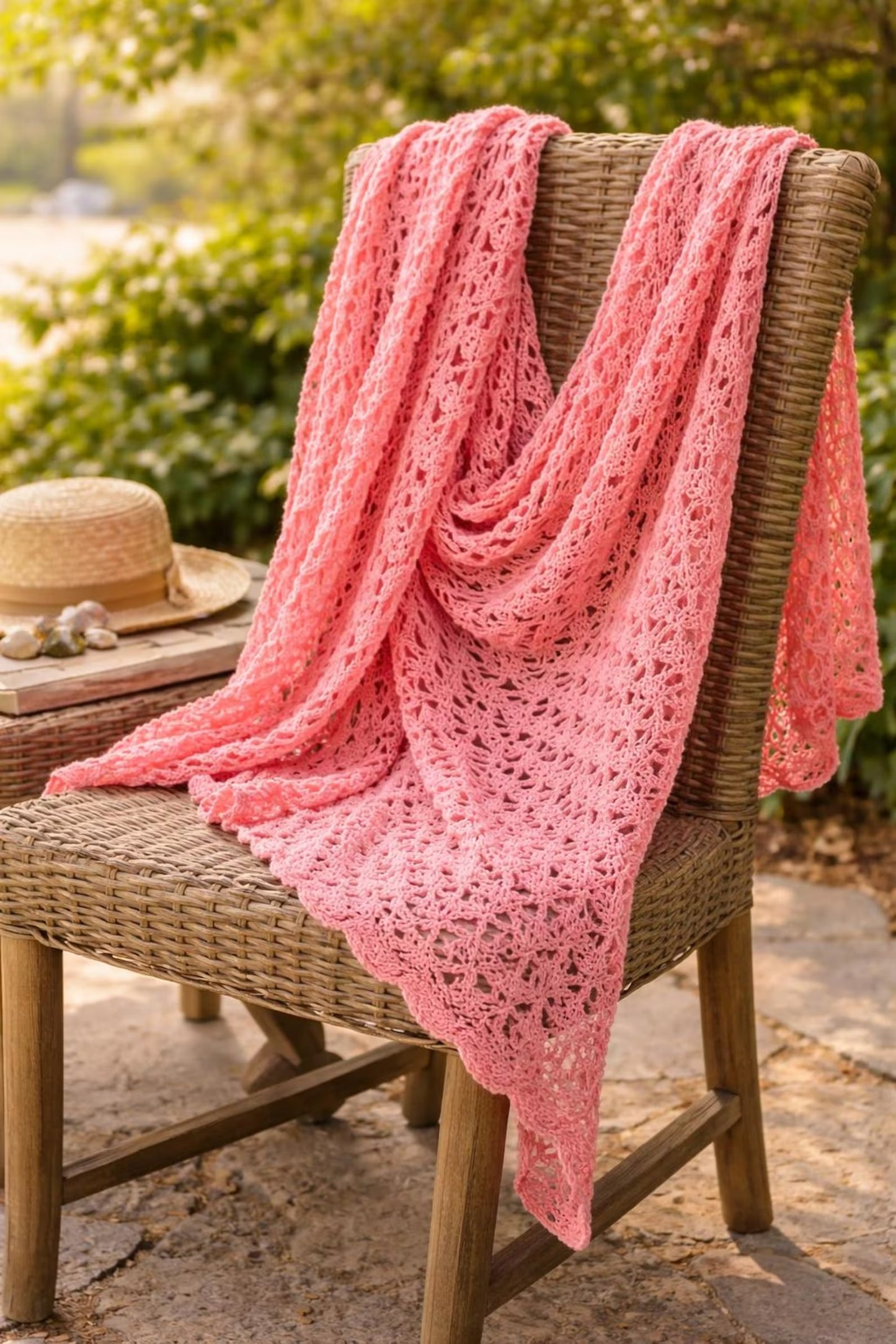 Beach Summer Wrap Crochet Pattern