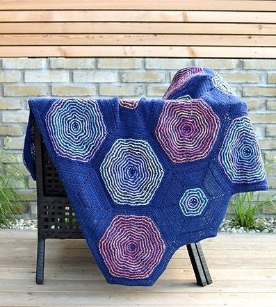 Ocean Whispers Blanket Crochet Pattern