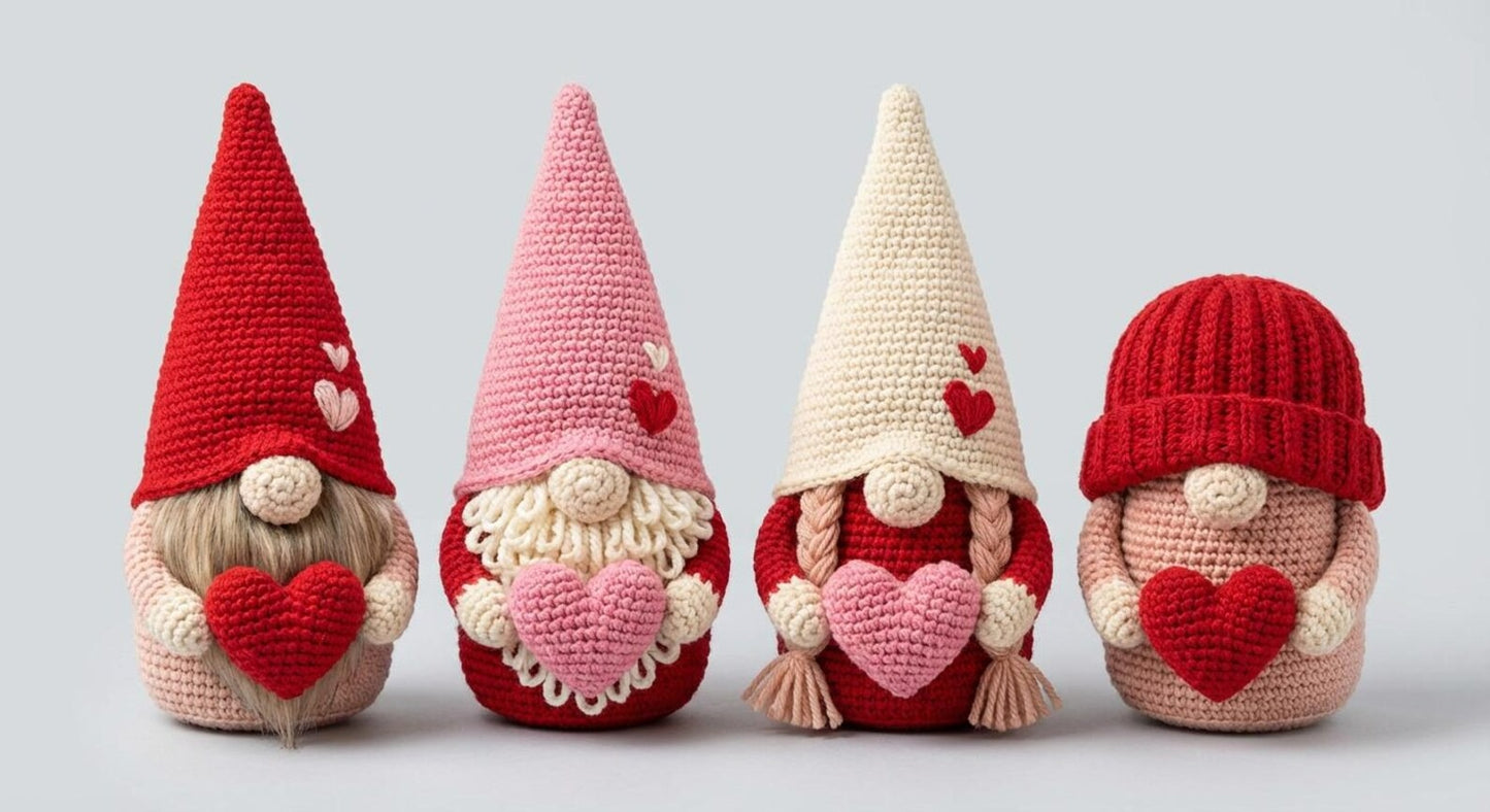 Whimsical Garden Figure Amigurumi Crochet Pattern