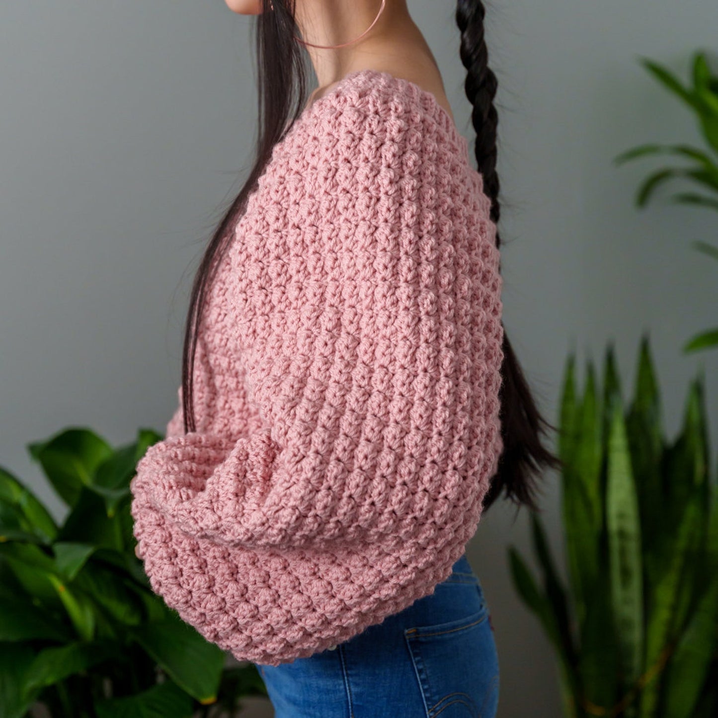 Puffy Sculpted Pullover Crochet Pattern