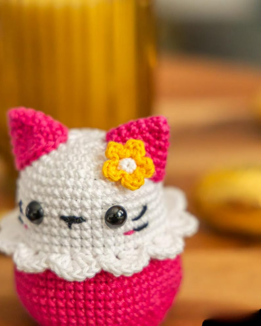 Whiskered Treat Holder Crochet Pattern