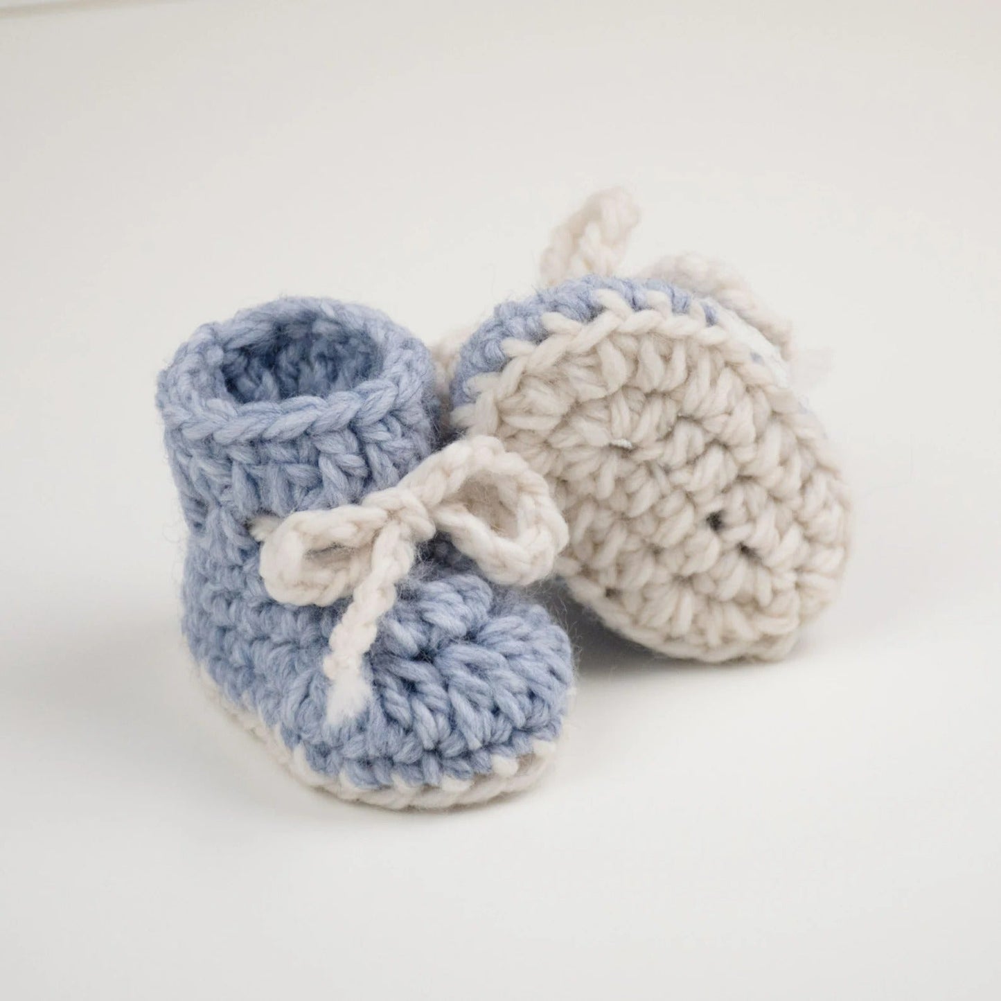 Tiny Little Booties Crochet Pattern