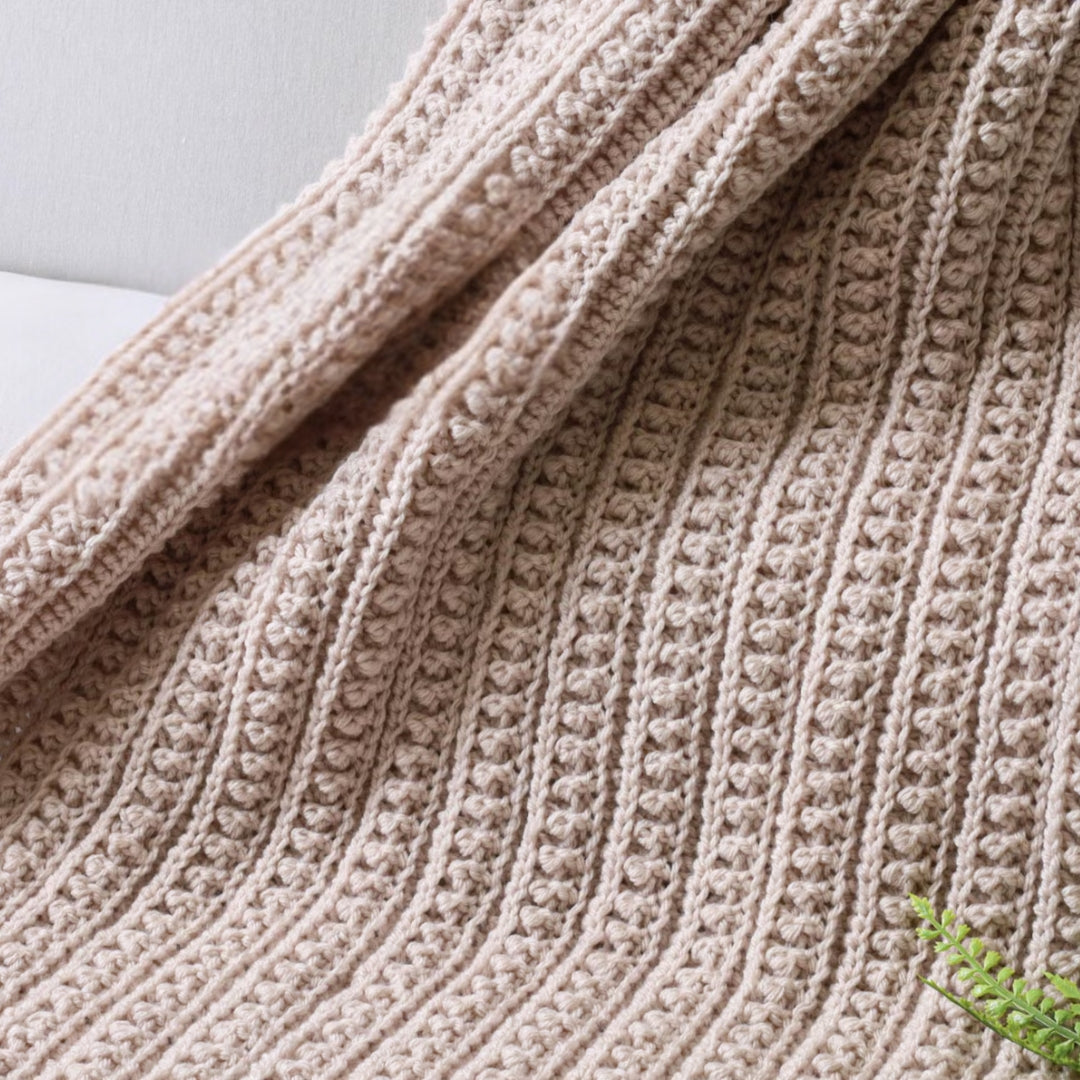 Reversible Haven Blanket Crochet Pattern