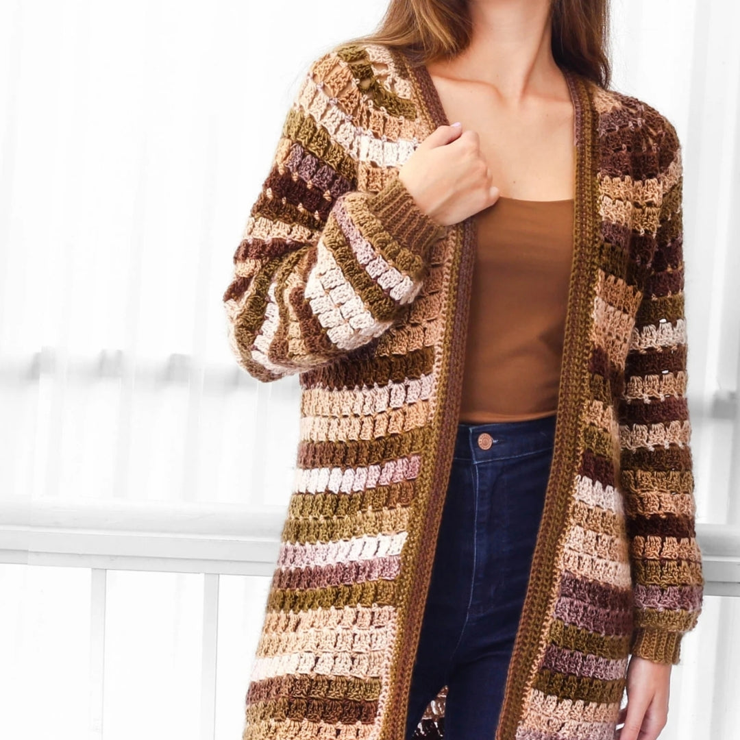 Luna Breeze Cardigan Crochet Pattern