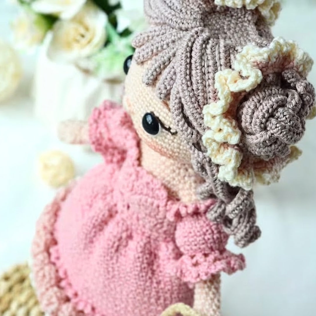 Floral Spirit Amigurumi Girl Crochet Pattern