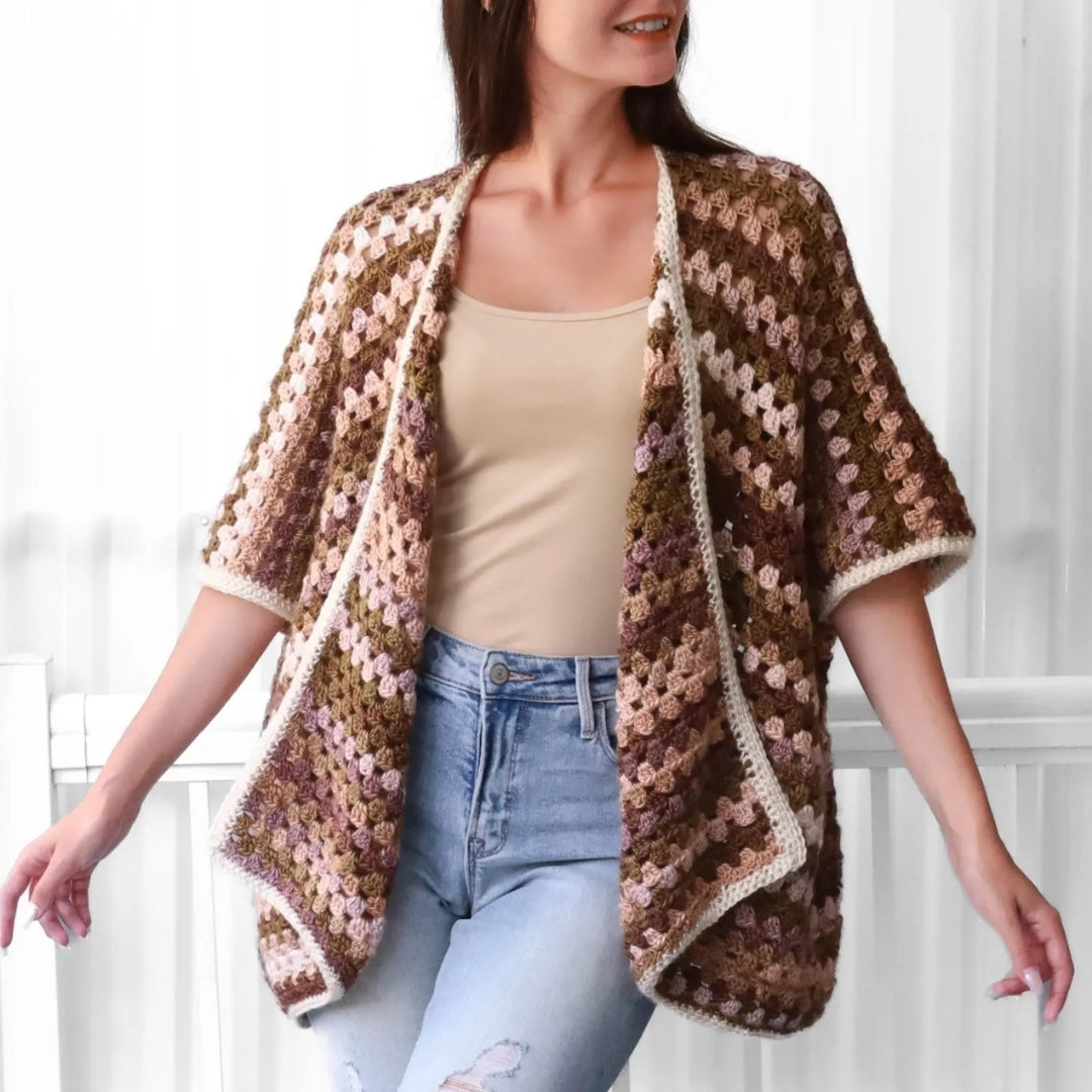 Twilight Flow Poncho Crochet Pattern