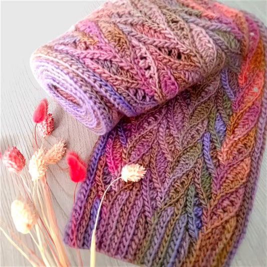 Quiet Path Textured Neckwear Crochet Pattern