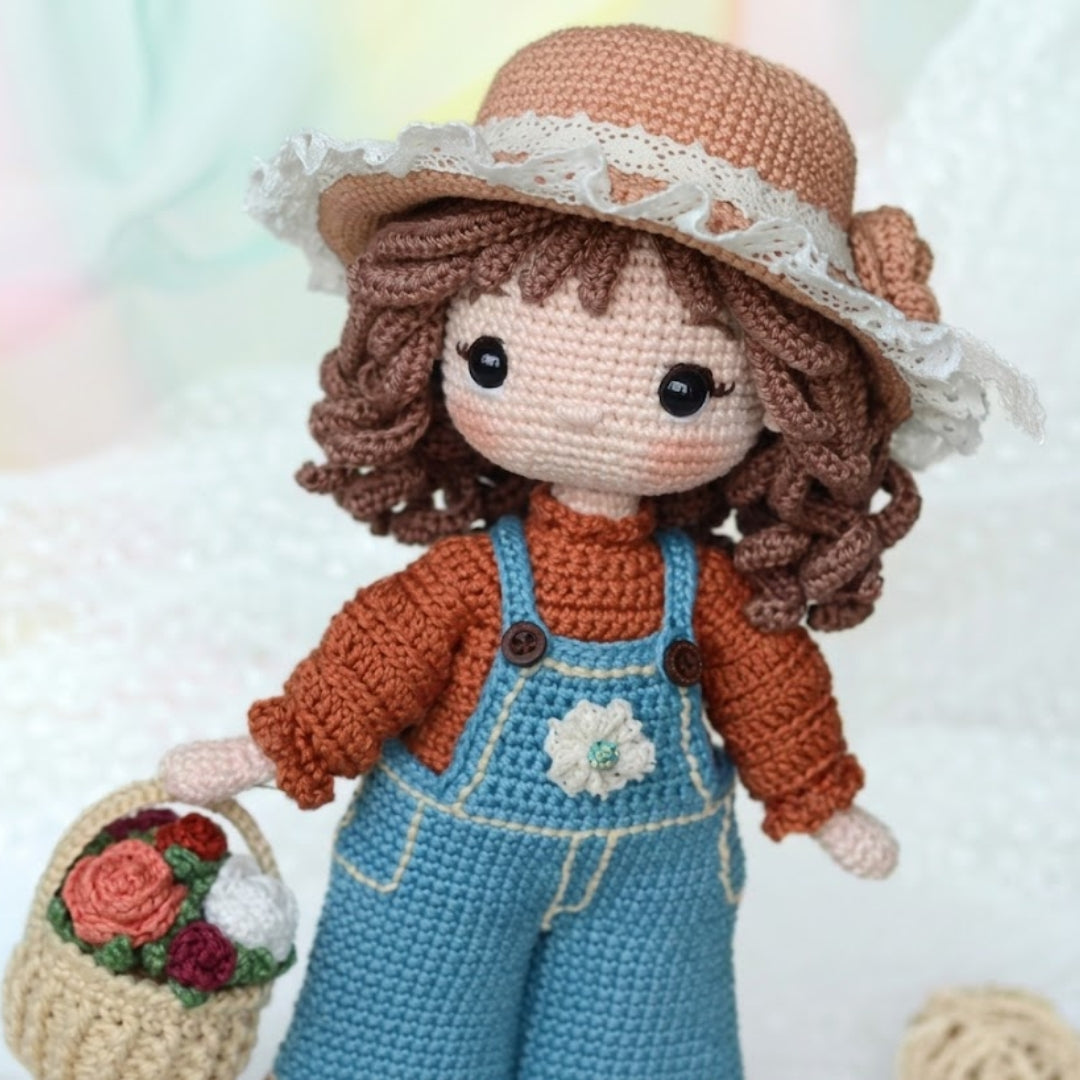 Petite Sweetheart Yarn Doll Crochet Pattern