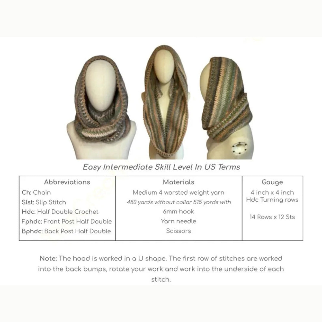 Everloop Wander Cowl Crochet Pattern