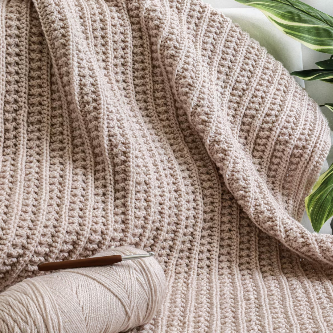 Reversible Haven Blanket Crochet Pattern