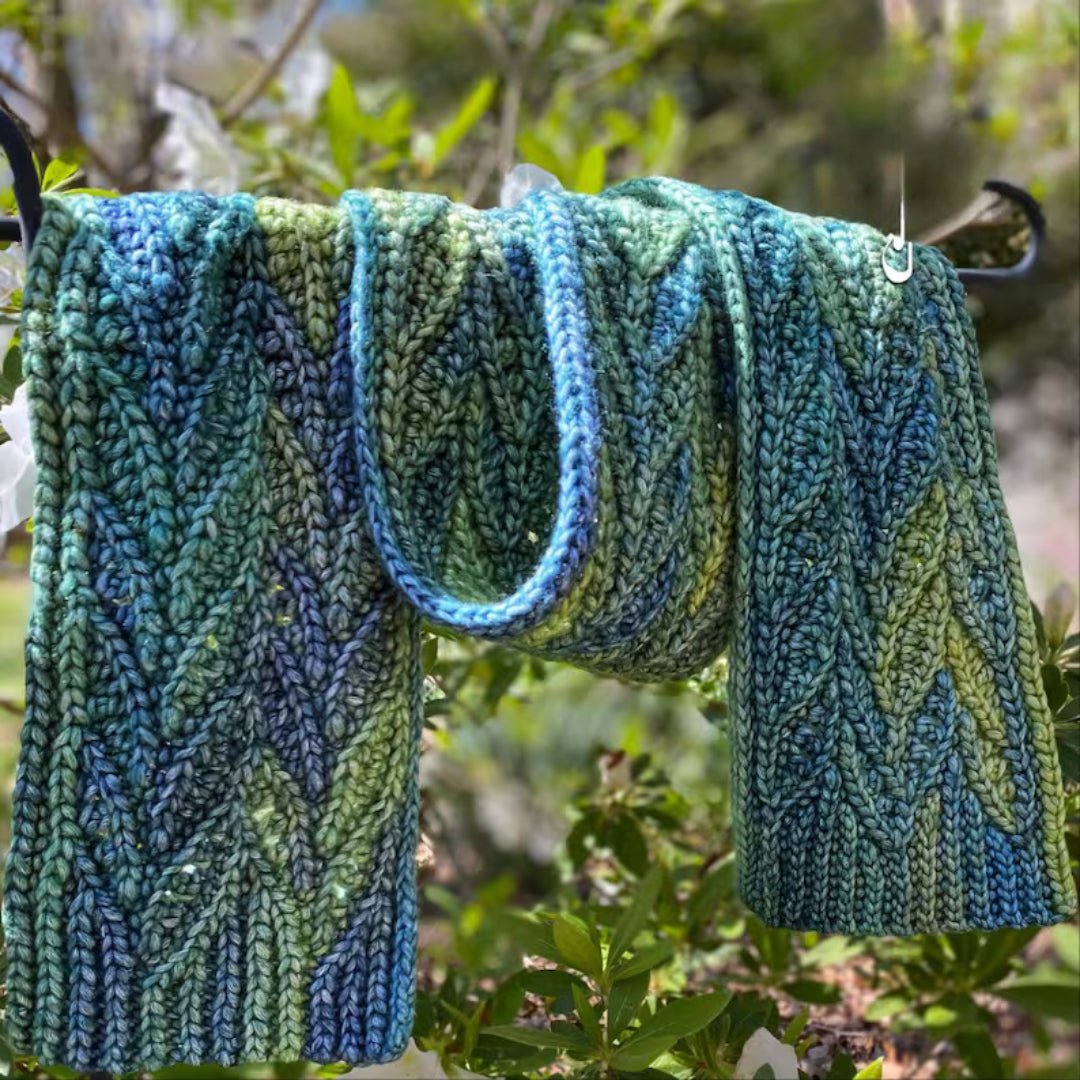 Quiet Path Textured Neckwear Crochet Pattern