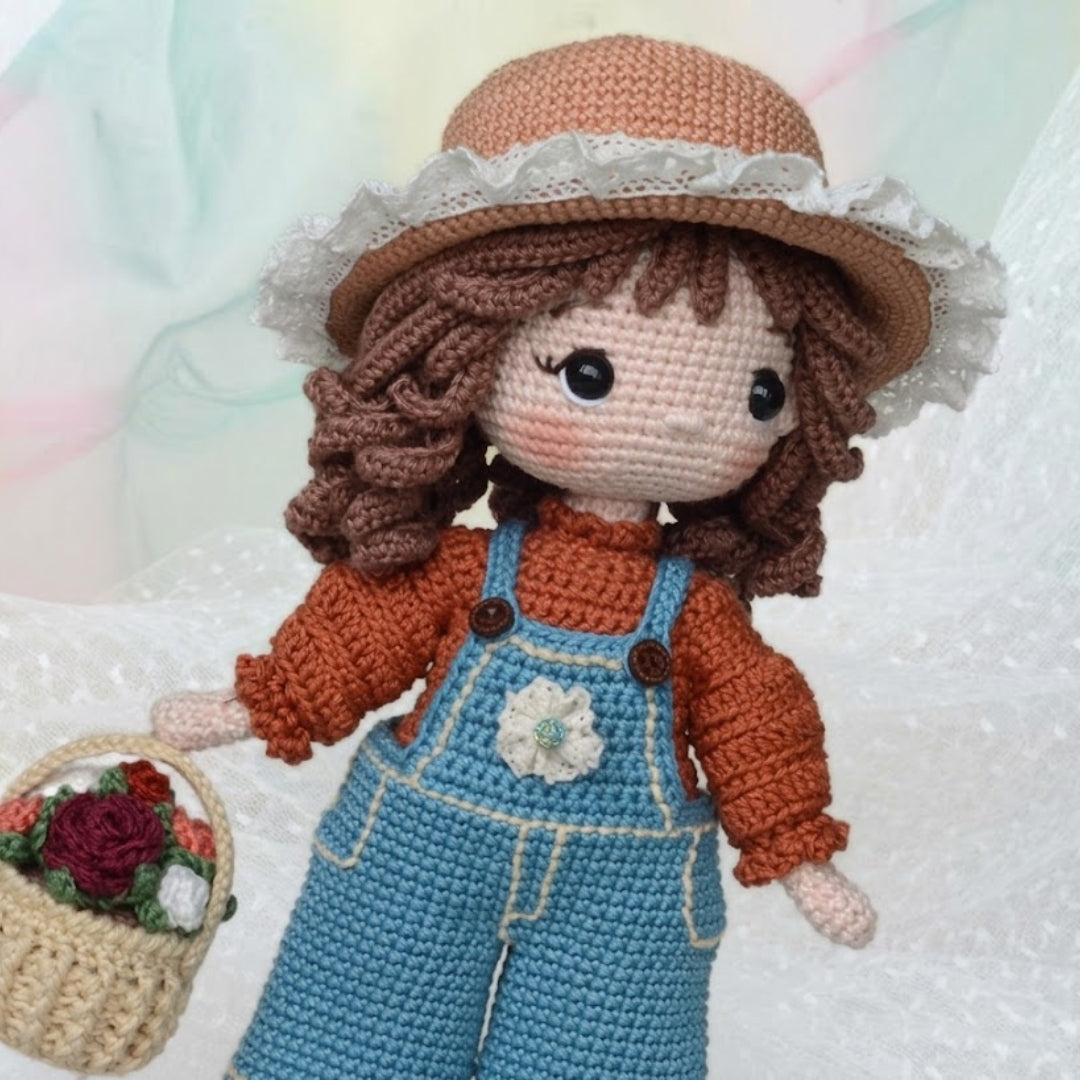 Petite Sweetheart Yarn Doll Crochet Pattern