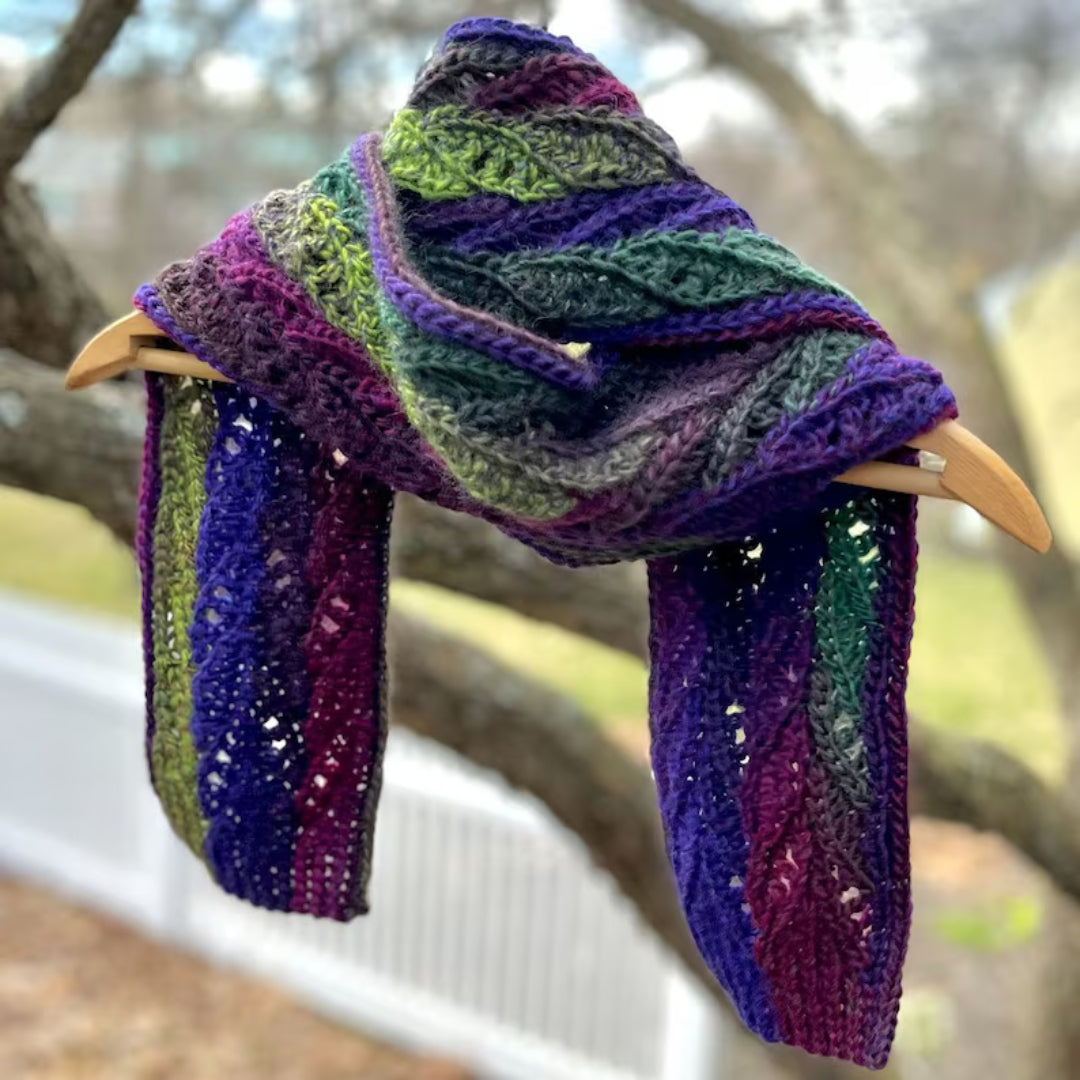 Quiet Path Textured Neckwear Crochet Pattern