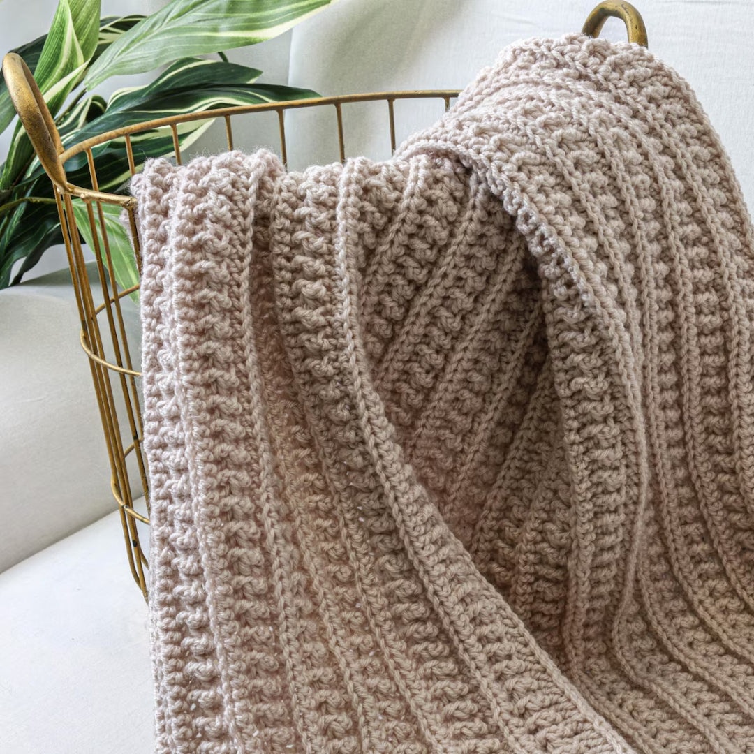 Reversible Haven Blanket Crochet Pattern