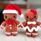 Sweet Ginger Pals crochet gingerbread man and woman