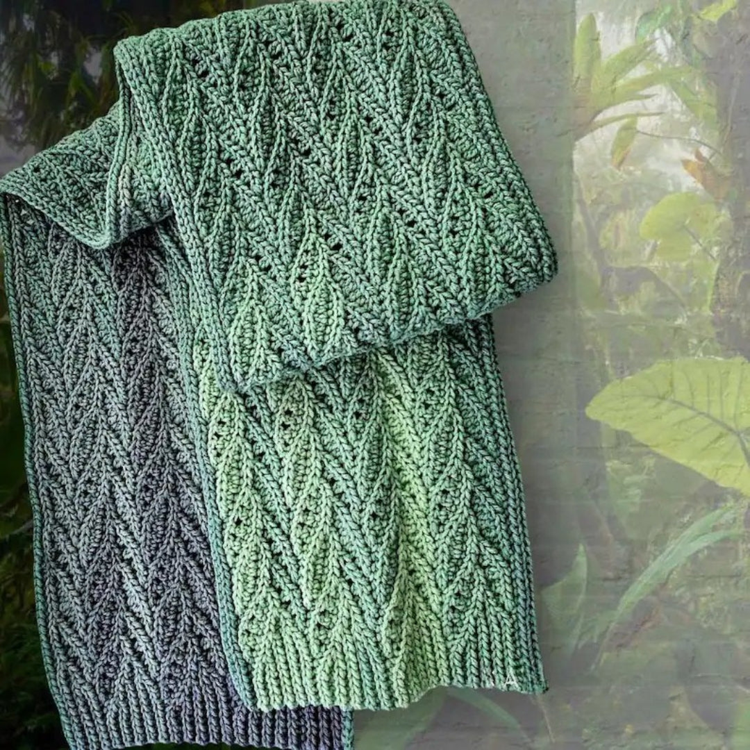 Quiet Path Textured Neckwear Crochet Pattern