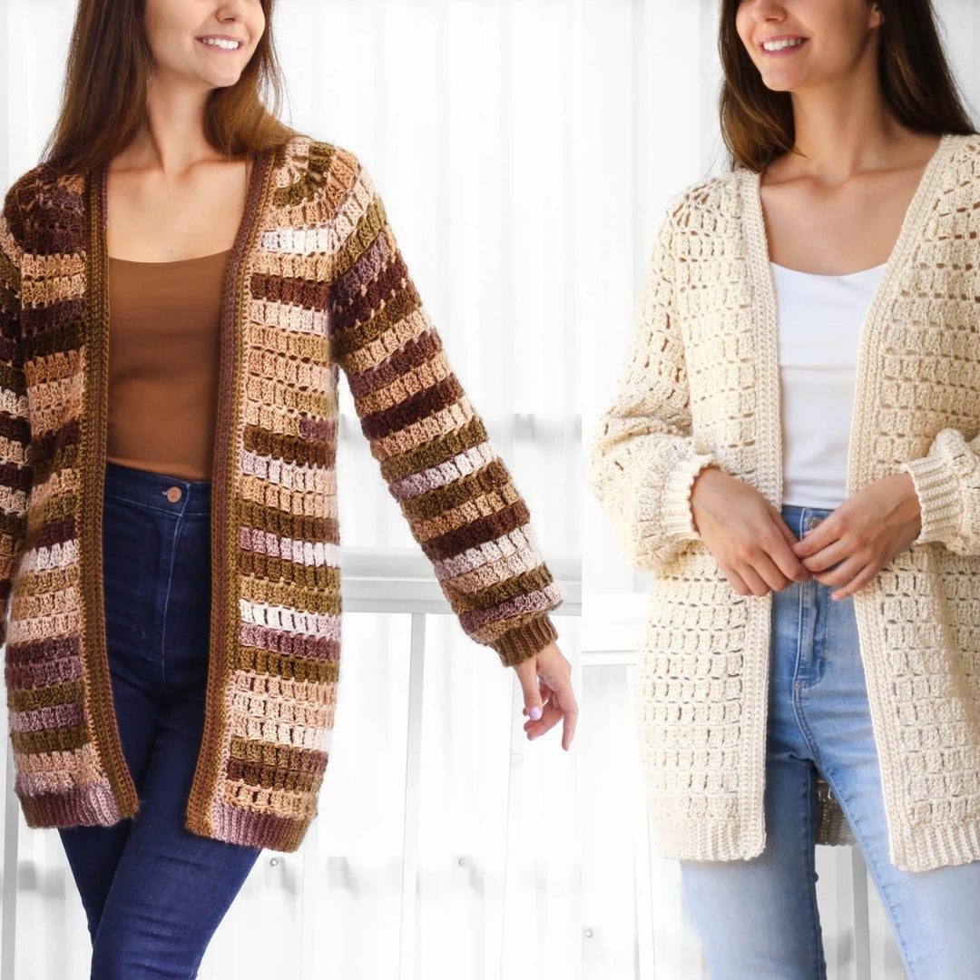 Luna Breeze Cardigan Crochet Pattern