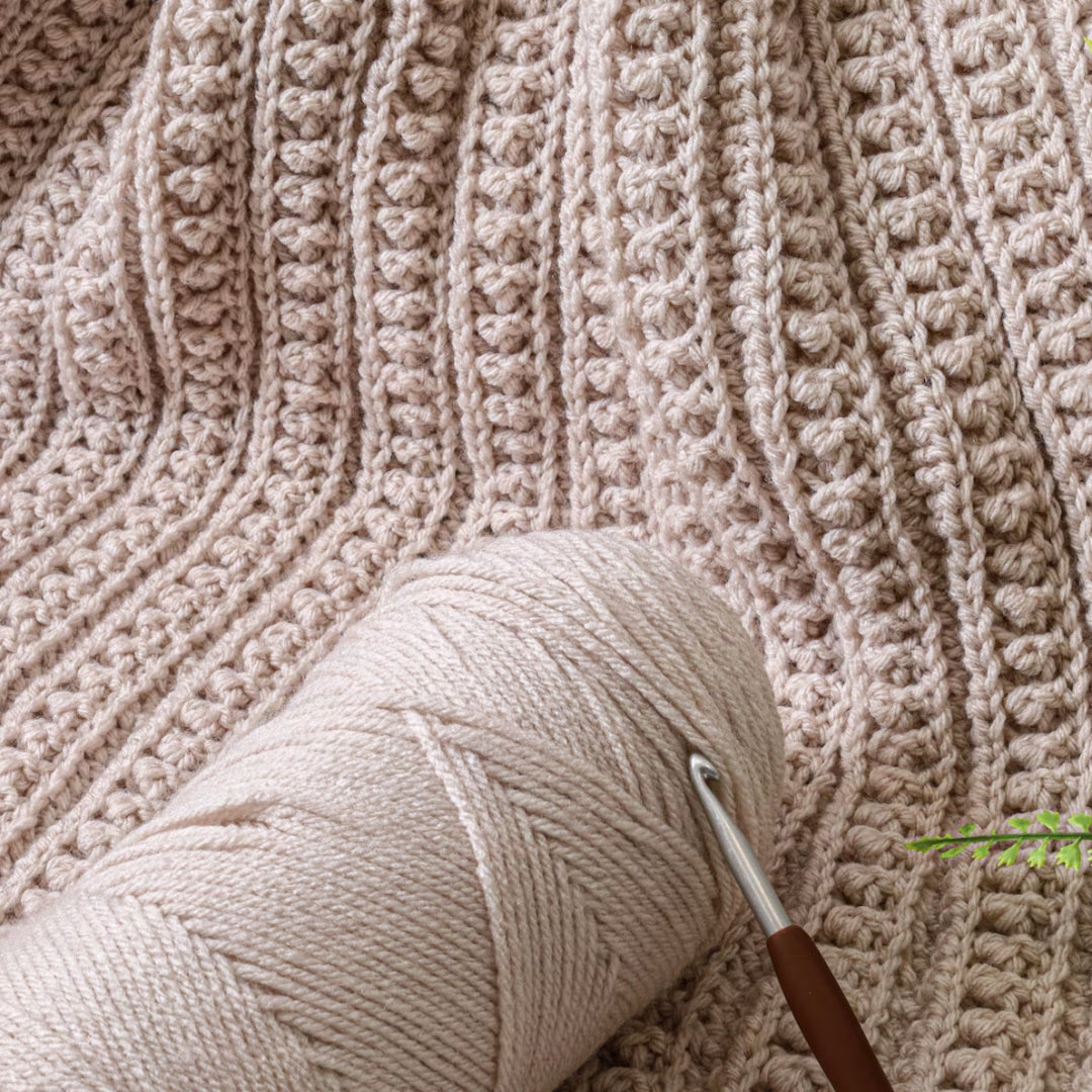 Reversible Haven Blanket Crochet Pattern