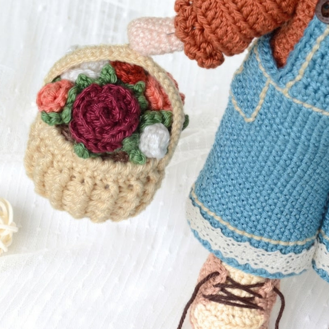 Petite Sweetheart Yarn Doll Crochet Pattern