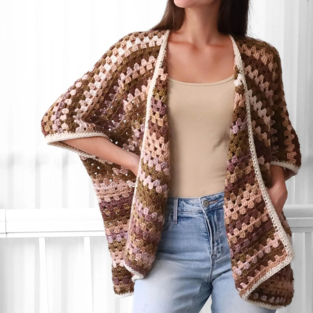 Twilight Flow Poncho Crochet Pattern
