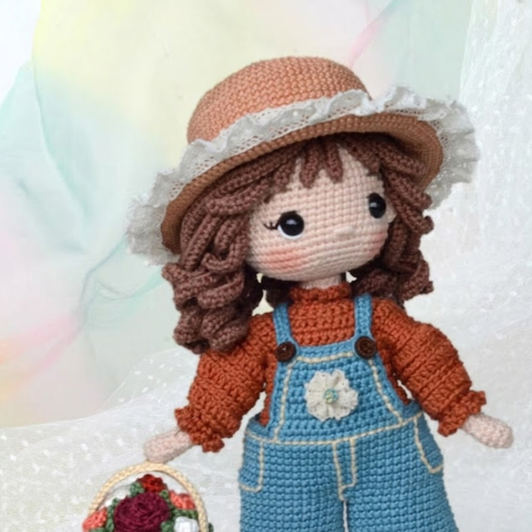 Petite Sweetheart Yarn Doll Crochet Pattern