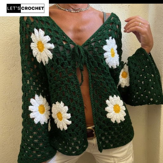 Romantic Openwork Statement Layer Crochet Pattern