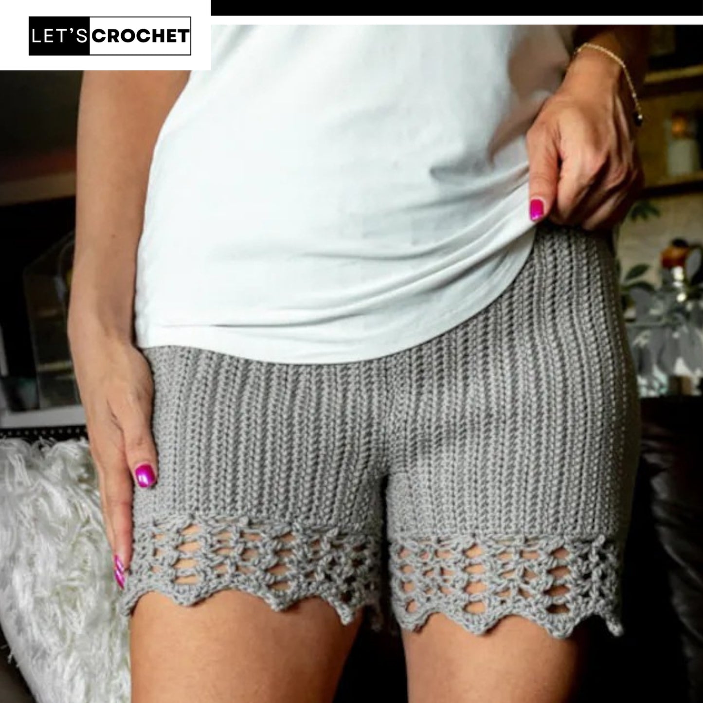 Relaxed Summer Lounge Bottoms Crochet Pattern