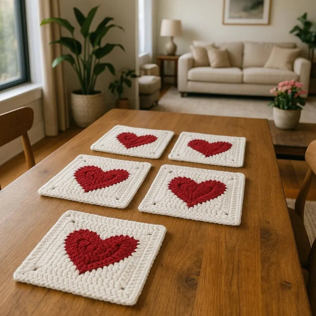 Classic Motif Square Intermediate Crochet Pattern