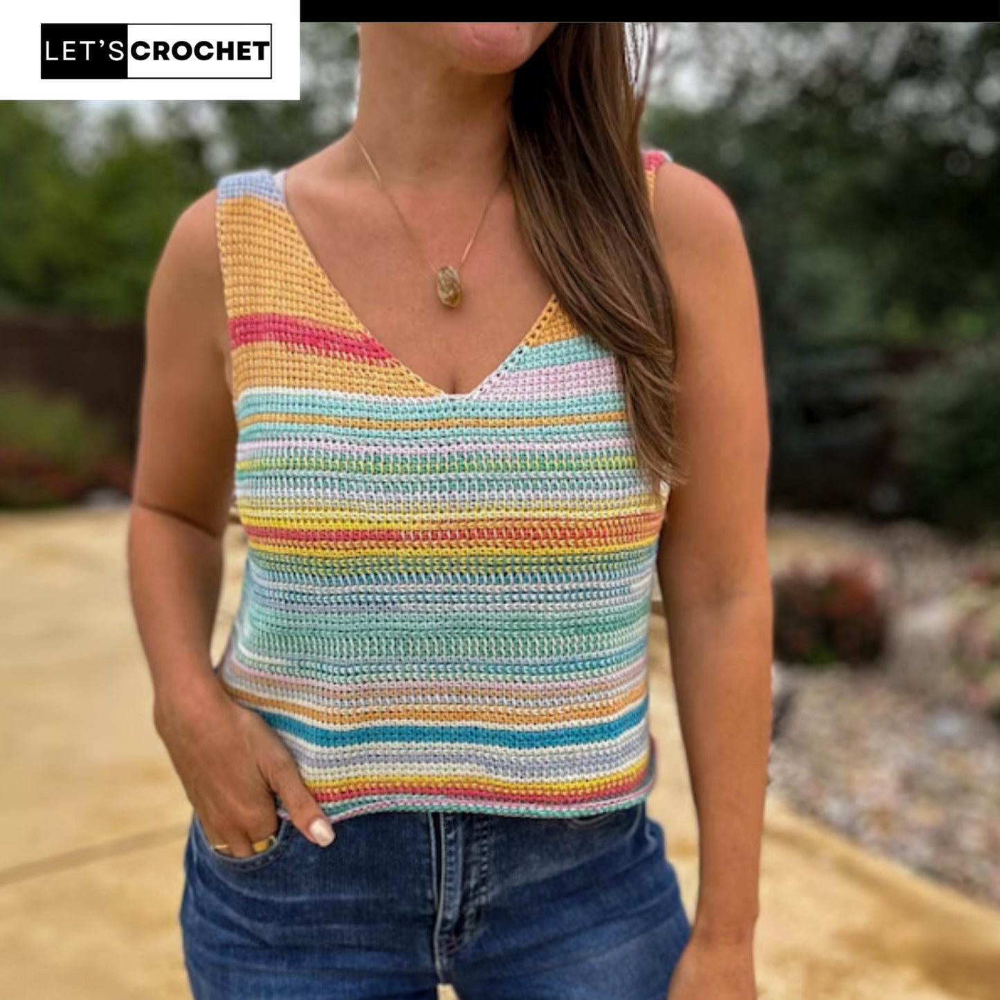 Fancy Tank Top Crochet Pattern
