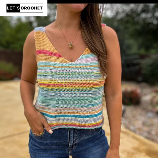 Fancy Tank Top Crochet Pattern
